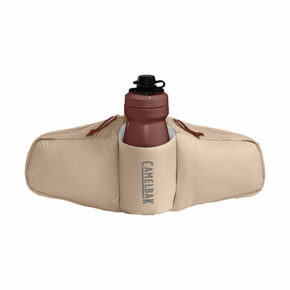 CamelBak Podium Flow 2 Waist Pack with 21oz Podium Dirt Series Bottle