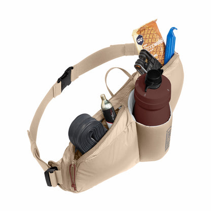 CamelBak Podium Flow 2 Waist Pack with 21oz Podium Dirt Series Bottle