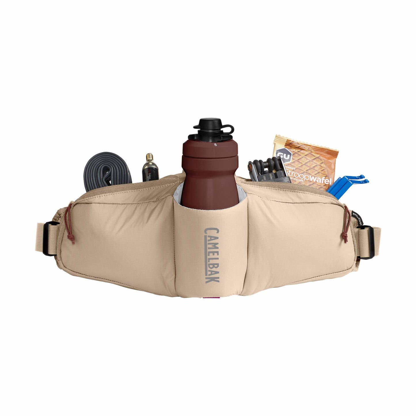 CamelBak Podium Flow 2 Waist Pack with 21oz Podium Dirt Series Bottle
