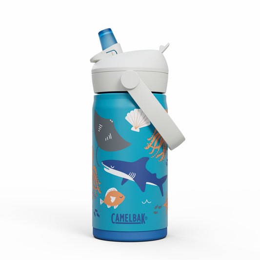 CamelBak Thrive Flip Straw Kids 12oz Bottle, Insulated Stainless Steel