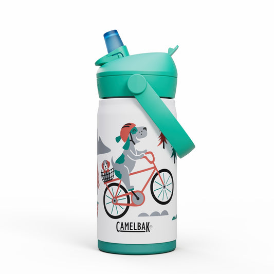 CamelBak Thrive Flip Straw Kids 12oz Bottle, Insulated Stainless Steel